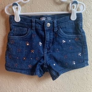 Levi's Girls Size 6 Reg Shorty Short